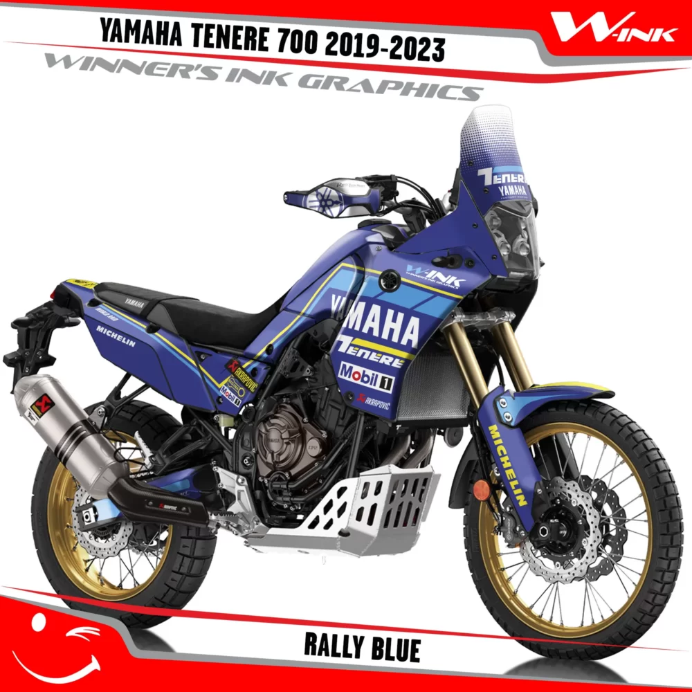 Yamaha-Tenere-700-2019-2020-2021-2022-2023-graphics-kit-and-decals-with-desing-Rally-Blue