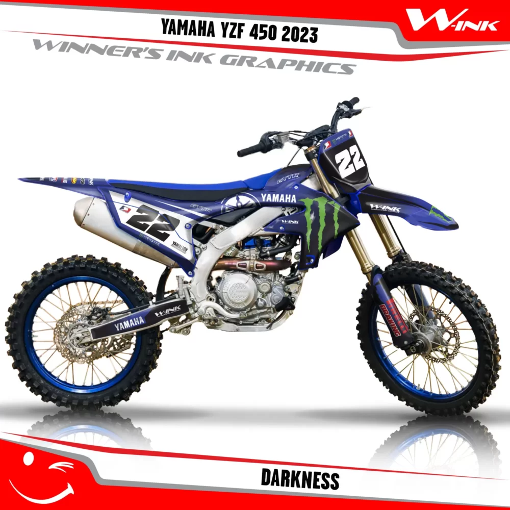 Yamaha-YZF-450-2023-graphics-kit-and-decals-with-design-Darkness