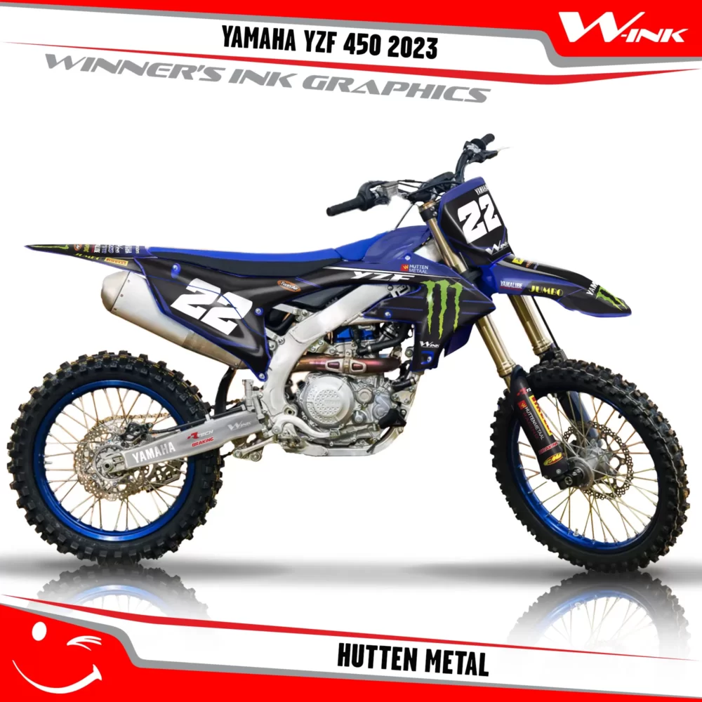 Yamaha-YZF-450-2023-graphics-kit-and-decals-with-design-Hutten-Metal