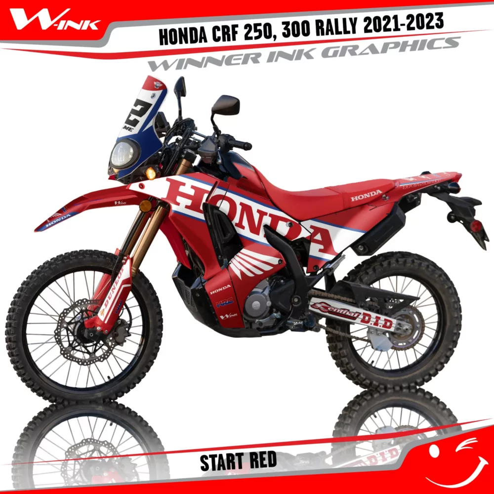 Honda-CRF-250-300-RALLY-2021-2022-2023-Stаrt-Red