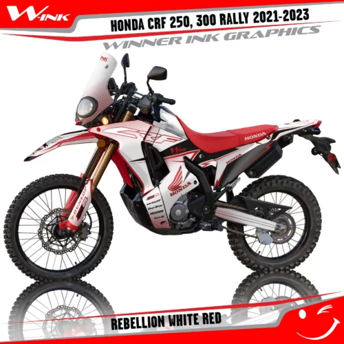 Honda-CRF-250-300-RALLY-2021-2022-2023-graphics-kit-and-decals-Rebellion-White-Red