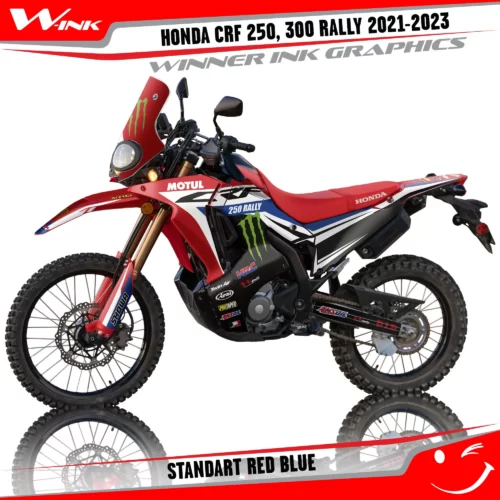 Honda-CRF-250-300-RALLY-2021-2022-2023-graphics-kit-and-decals-Standart-Red-Blue