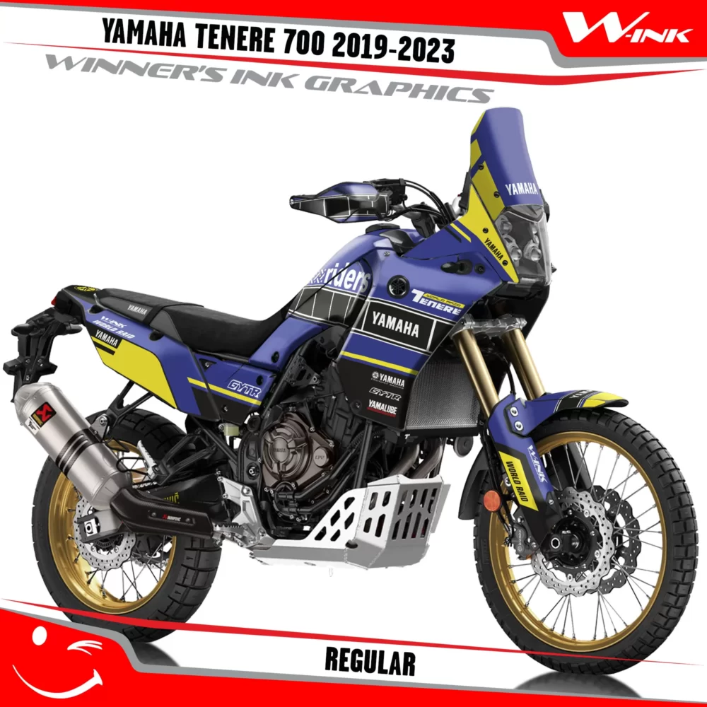 Yamaha-Tenere-700-2019-2020-2021-2022-2023-graphics-kit-and-decals-with-desing-Regular