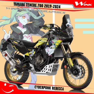 Yamaha-Tenere-700-2019-2020-2021-2022-2023-2024-graphics-kit-and-decals-with-desing-Cyberpunk-Rebecca (1)