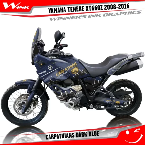Yamaha-XT660Z-2008-2009-2010-2011-2012-2013-2014-2015-2016-graphics-kit-and-decals-with-design-Carpathians-Dark-Blue