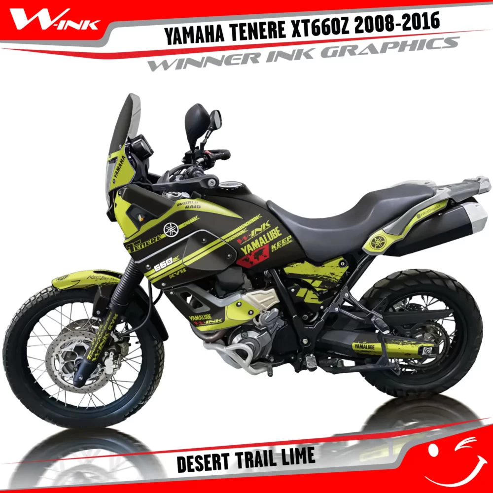 Yamaha-XT660Z-2008-2009-2010-2011-2012-2013-2014-2015-2016-graphics-kit-and-decals-with-design-Desert-Trail-Black-Lime