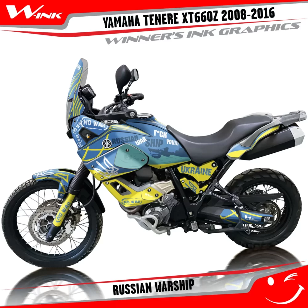 Yamaha-XT660Z-2008-2009-2010-2011-2012-2013-2014-2015-2016-graphics-kit-and-decals-with-design-Russian-Warship