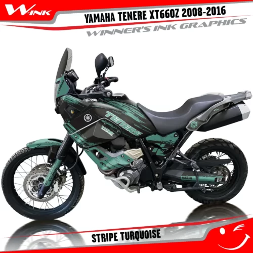 Yamaha-XT660Z-2008-2009-2010-2011-2012-2013-2014-2015-2016-graphics-kit-and-decals-with-design-Stripe-Black-Turquoise