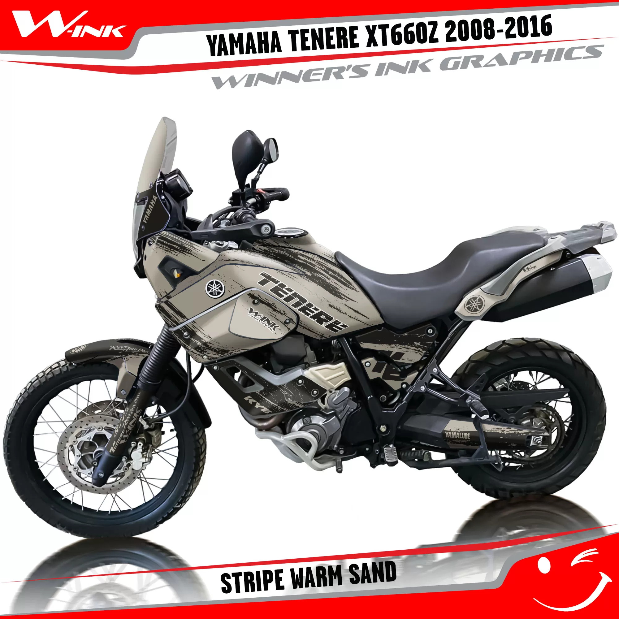 Deco for Yamaha Tenere XT660Z 2008-2016 Stripe