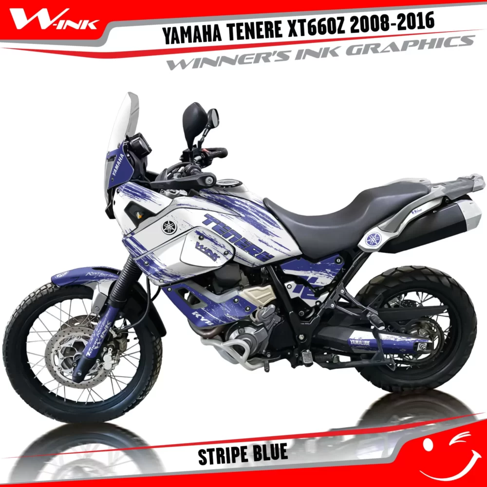 Yamaha-XT660Z-2008-2009-2010-2011-2012-2013-2014-2015-2016-graphics-kit-and-decals-with-design-Stripe-White-Blue