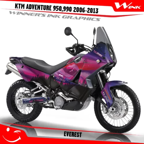For-KTM-Adventure-950-990-2006-2007-2008-2009-2010-2011-2012-2013-graphics-kit-and-decals-with-designs-Everest