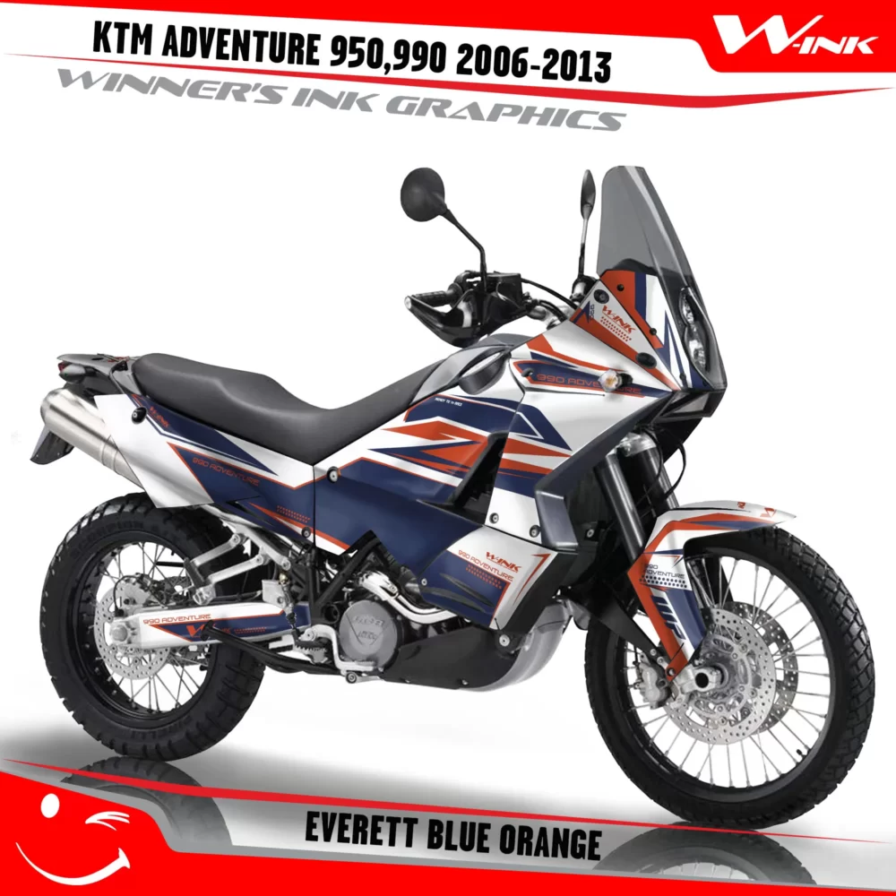 For-KTM-Adventure-950-990-2006-2007-2008-2009-2010-2011-2012-2013-graphics-kit-and-decals-with-designs-Everett-Colourful-Blue-Orange