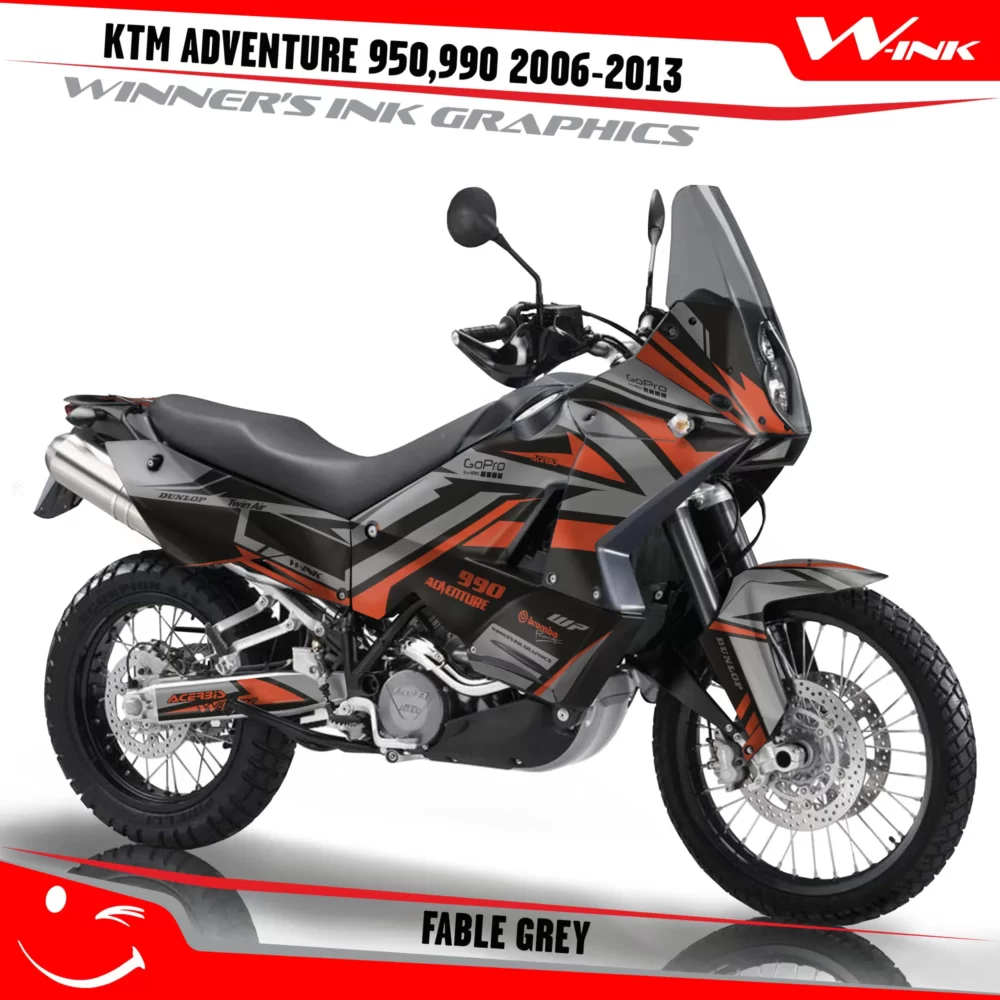 For-KTM-Adventure-950-990-2006-2007-2008-2009-2010-2011-2012-2013-graphics-kit-and-decals-with-designs-Fable-Colourful-Black-Grey