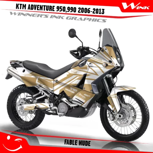 For-KTM-Adventure-950-990-2006-2007-2008-2009-2010-2011-2012-2013-graphics-kit-and-decals-with-designs-Fable-Full-White-Nude