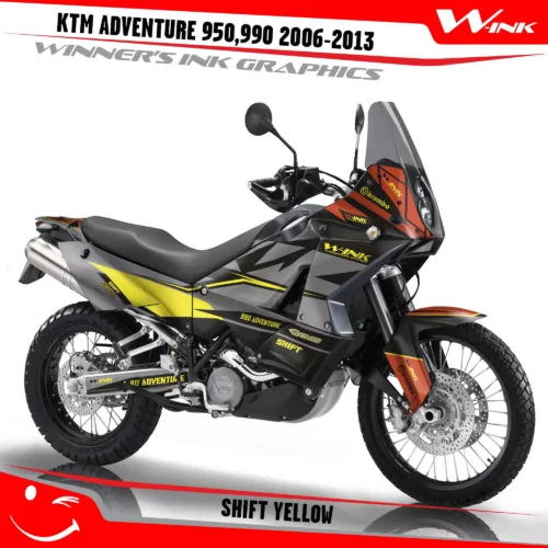 For-KTM-Adventure-950-990-2006-2007-2008-2009-2010-2011-2012-2013-graphics-kit-and-decals-with-designs-Shift-Colourful-Orange-Yellow