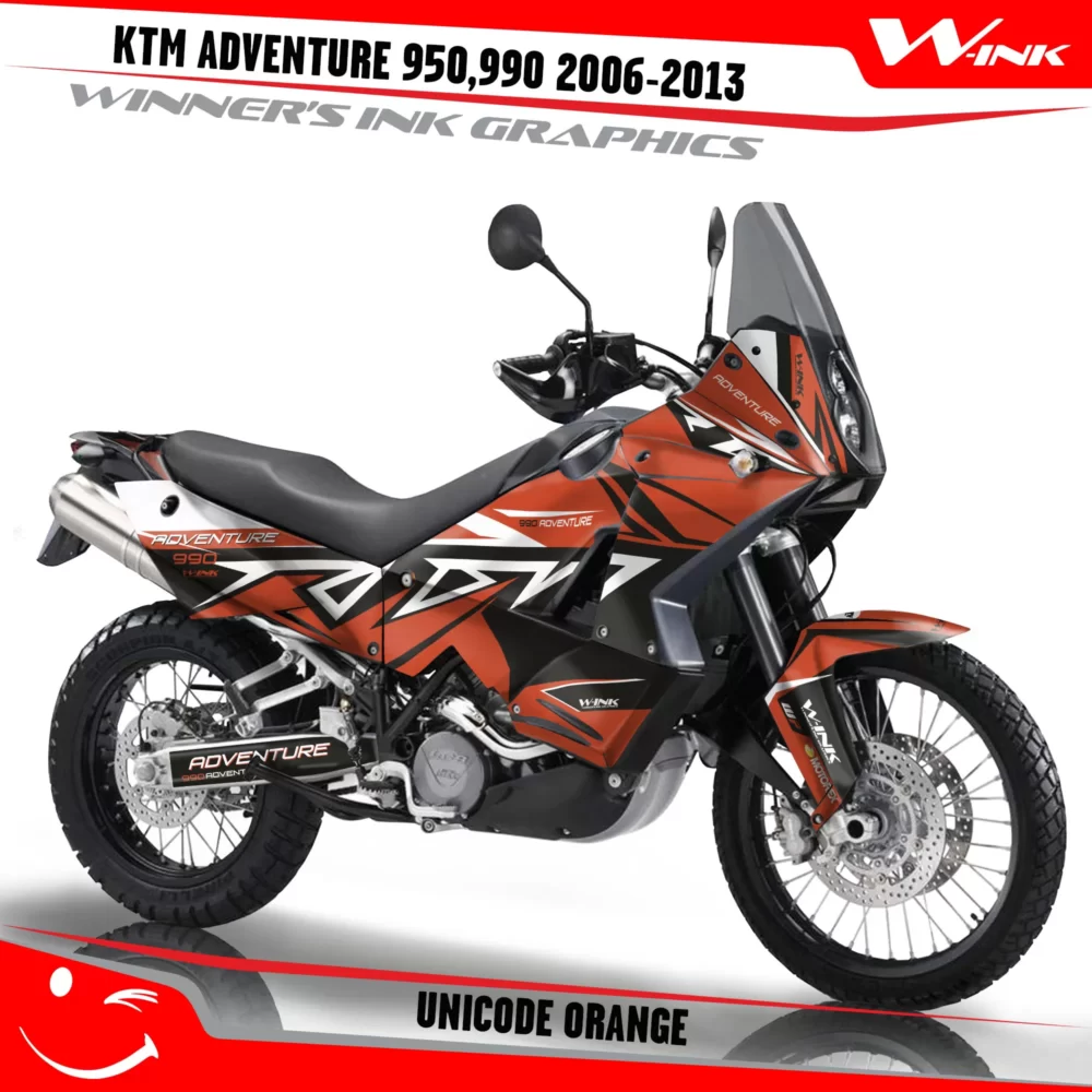 KTM-Adventure-950-990-2006-2007-2008-2009-2010-2011-2012-2013-graphics-kit-and-decals-with-designs-Unicode-Black-Orange