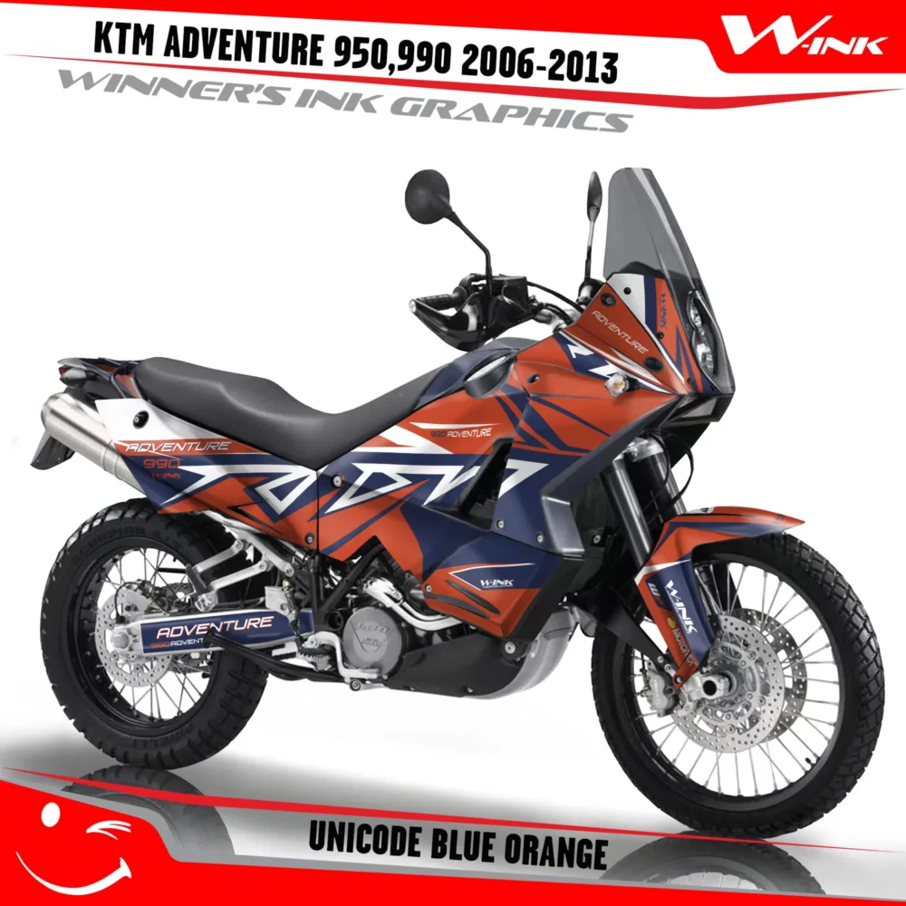 KTM-Adventure-950-990-2006-2007-2008-2009-2010-2011-2012-2013-graphics-kit-and-decals-with-designs-Unicode-Blue-Orange