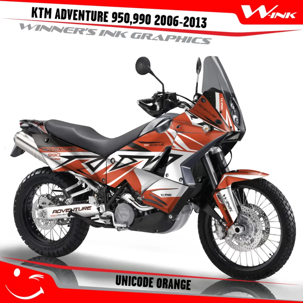 KTM-Adventure-950-990-2006-2007-2008-2009-2010-2011-2012-2013-graphics-kit-and-decals-with-designs-Unicode-White-Orange