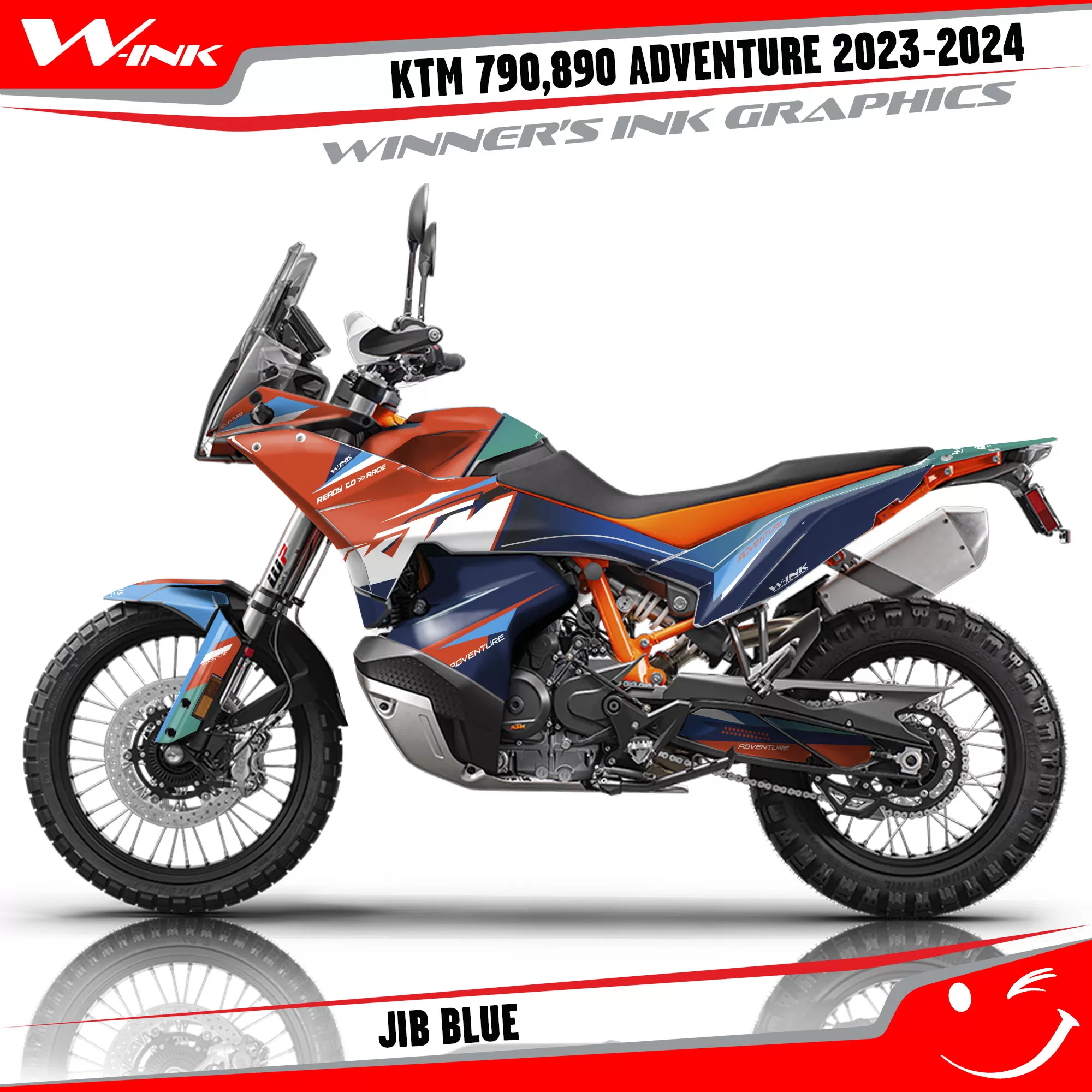 Graphics set for KTM Adventure 790,890 2023-2024 Shift Full