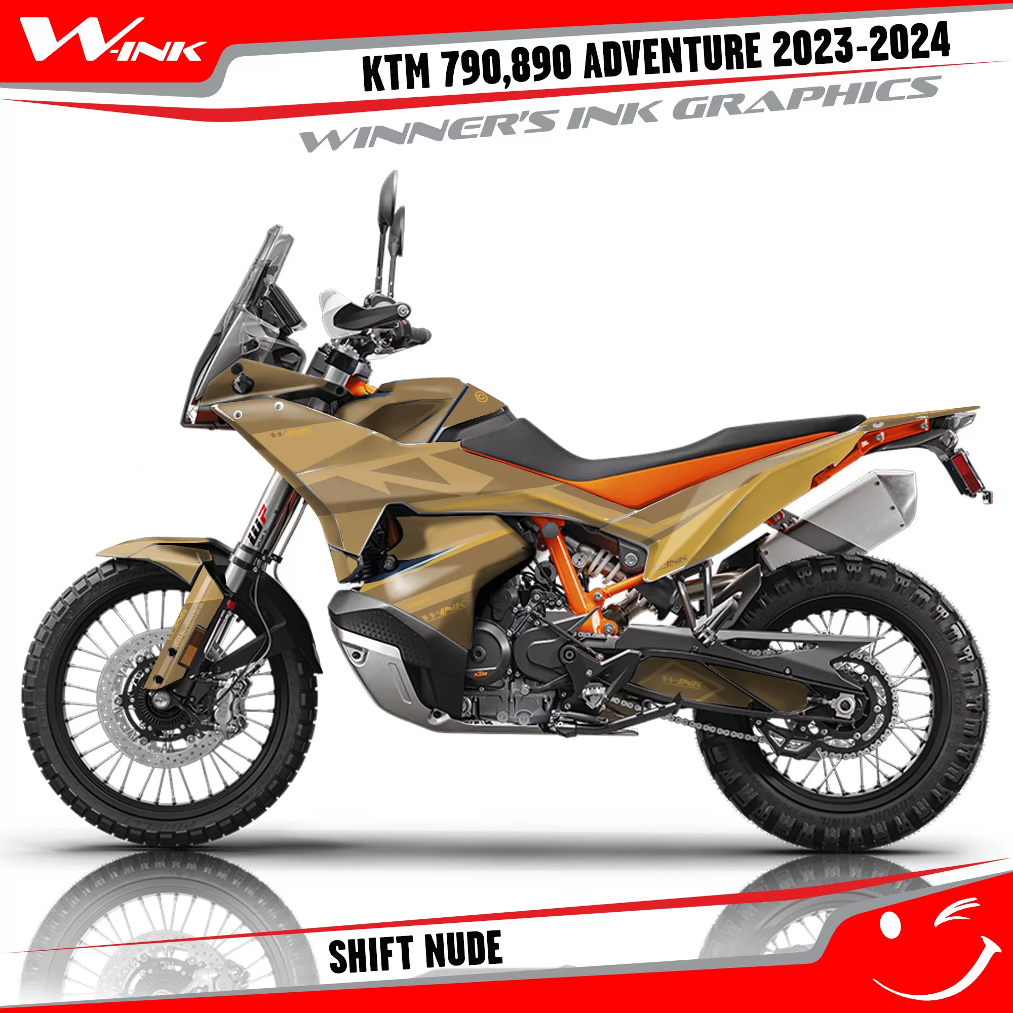 激安アウトレット通販 レディース for set Graphics KTM Full Shift 2023-2024 790,890 Adventure Motorcycles,ElectricBikes&ATV