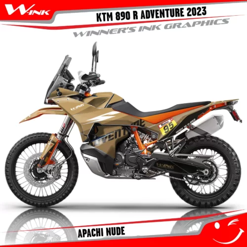 Adventure-890-R-2023-graphics-kit-and-decals-with-design-Apachi-Full-Nude
