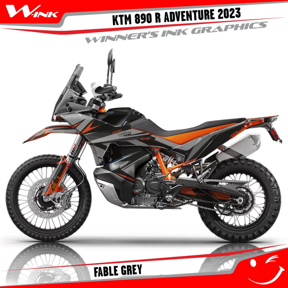 Adventure-890-R-2023-graphics-kit-and-decals-with-design-Fable-Colouful-Black-Grey