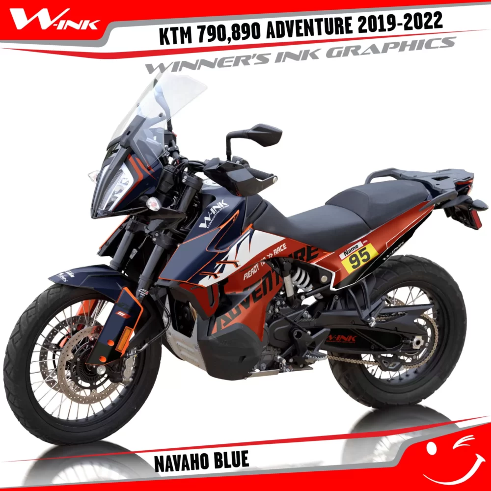 For-KTM-Adventure-790-890-2019-2020-2021-2022-graphics-kit-and-decals-with-designs-Navaho-Orange-Blue