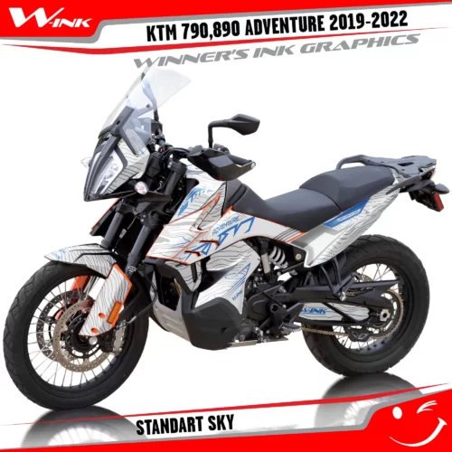 For-KTM-Adventure-790-890-2019-2020-2021-2022-graphics-kit-and-decals-with-designs-Standart-White-Sky