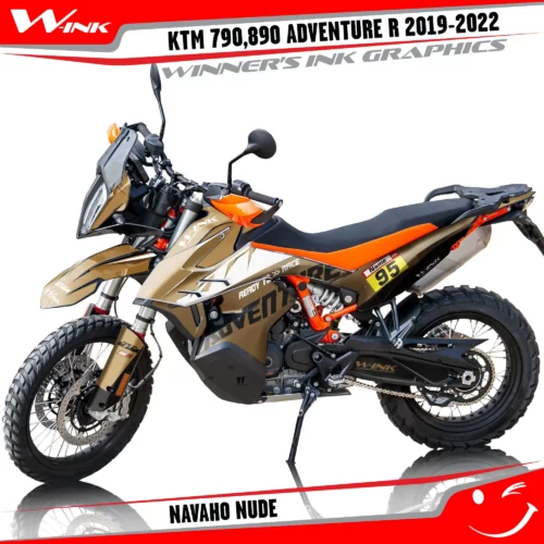 For-KTM-Adventure-R-790-890-2019-2020-2021-2022-graphics-kit-and-decals-with-designs-Navaho-Full-Nude