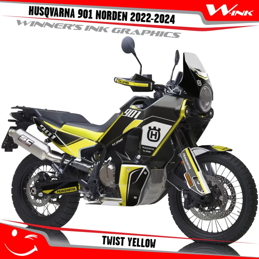 901-NORDEN-2022-2023-2024-graphics-kit-and-decals-Twist-Black-Yellow