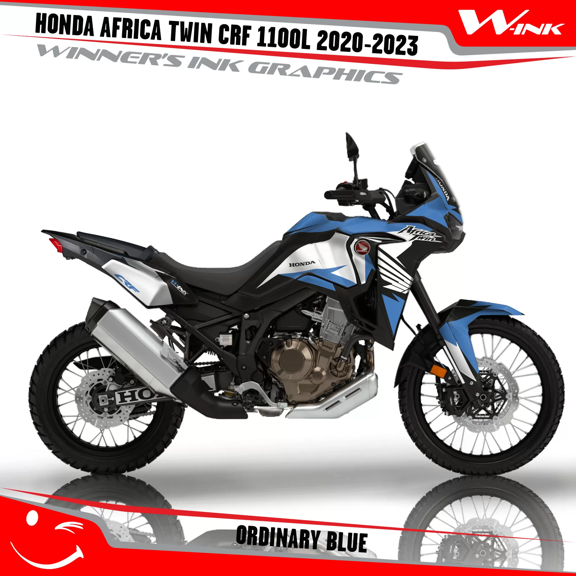 ジェヌインレコード フーリン ザリガニ 新品 HONDA-AFRICA-TWIN-CRF-1100L-