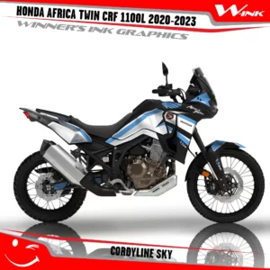 HONDA-AFRICA-TWIN-CRF-1100L-2020-2021-2022-2023-graphics-kit-and-decals-with-desing-Cordyline-Black-Sky