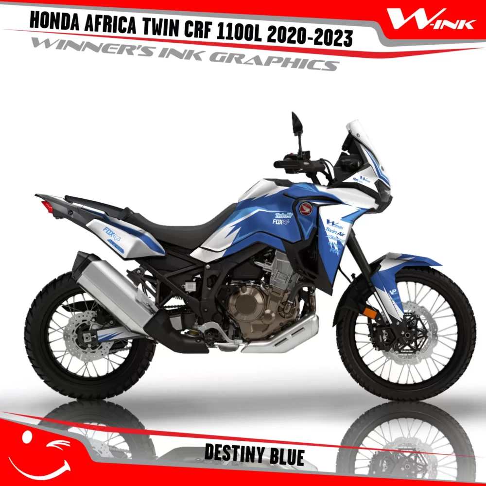 HONDA-AFRICA-TWIN-CRF-1100L-2020-2021-2022-2023-graphics-kit-and-decals-with-desing-Destiny-Colourful-Blue