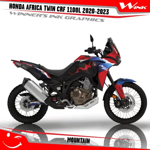 HONDA-AFRICA-TWIN-CRF-1100L-2020-2021-2022-2023-graphics-kit-and-decals-with-desing-Mountain