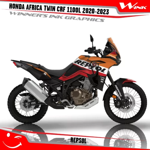 HONDA-AFRICA-TWIN-CRF-1100L-2020-2021-2022-2023-graphics-kit-and-decals-with-desing-Repsol