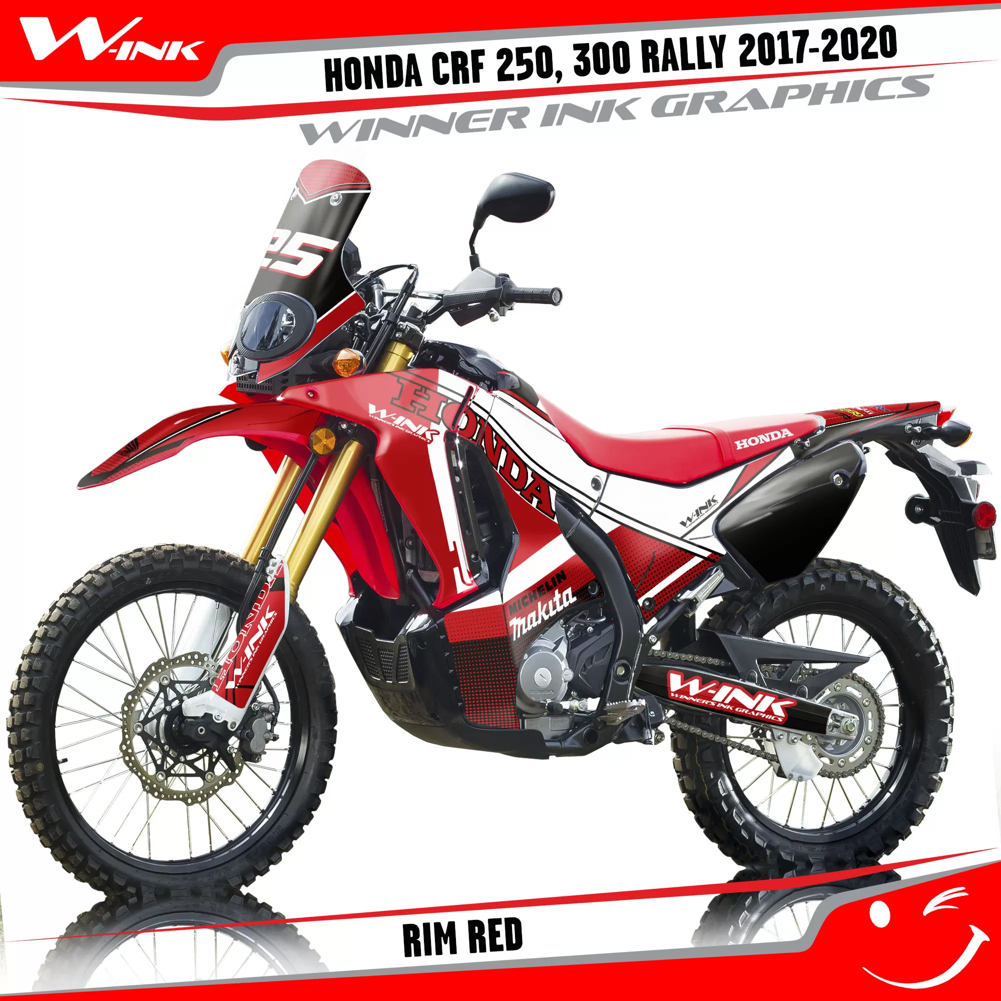 美品 プロテクター完備】HONDA CRF250RALLY ジャケット 3L MY