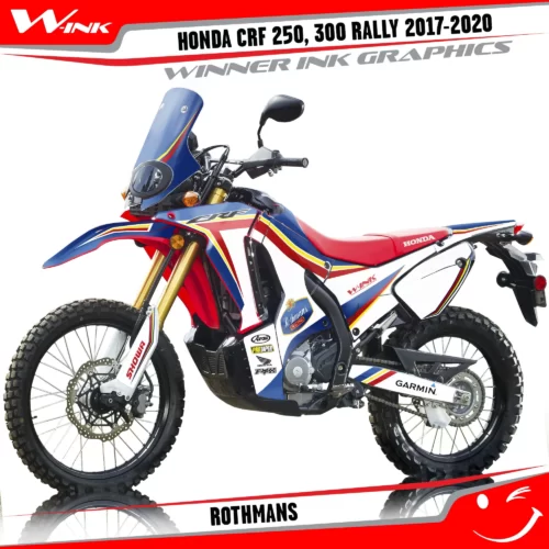 Honda-CRF-250-300-RALLY-2017-2018-2019-2020-graphics-kit-and-decals-Rothmans