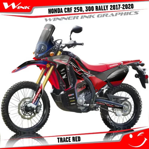 Honda-CRF-250-300-RALLY-2017-2018-2019-2020-graphics-kit-and-decals-Trace-Black-Red