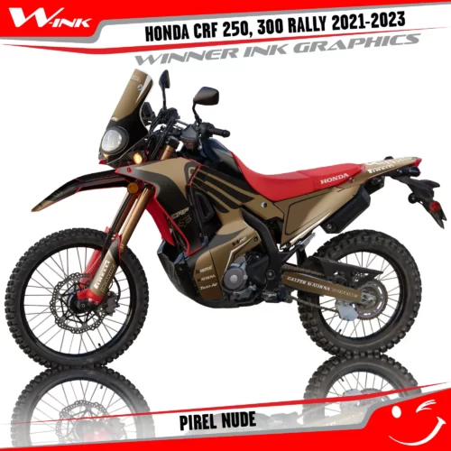 Honda-CRF-250-300-RALLY-2021-2022-2023-graphics-kit-and-decals-Pirel-Full-Nude