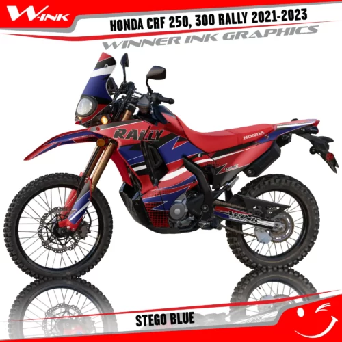 Honda-CRF-250-300-RALLY-2021-2022-2023-graphics-kit-and-decals-Stego-Red-Blue