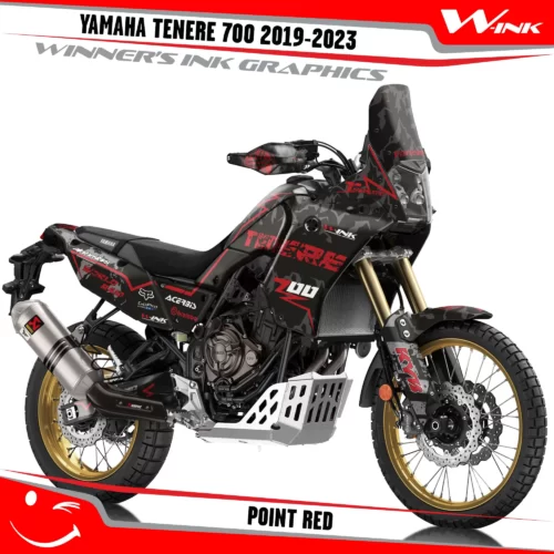 Yamaha-Tenere-700-2019-2020-2021-2022-2023-graphics-kit-and-decals-with-desing-Point-Red
