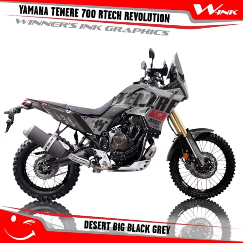 Yamaha-Tenere-700-Rtech-T7-Revolution-graphics-kit-and-decals-with-desing-Desert-Big-Black-Grey2