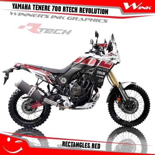 Yamaha-Tenere-700-Rtech-T7-Revolution-graphics-kit-and-decals-with-desing-Rectangles-Red