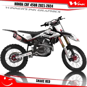HONDA-CRF-250R-2022-450R-2021-2022-2023-2024-graphics-kit-and-decals-Snake-White-Red