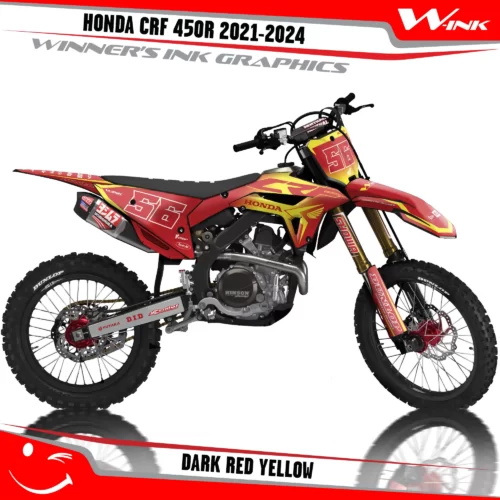 HONDA-CRF-250R-2022-450R-2021-graphics-kit-and-decals-Dark-Colourful-Red-Yellow