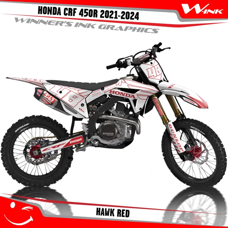 HONDA-CRF-250R-2022-450R-2021-graphics-kit-and-decals-Hawk-White-Red