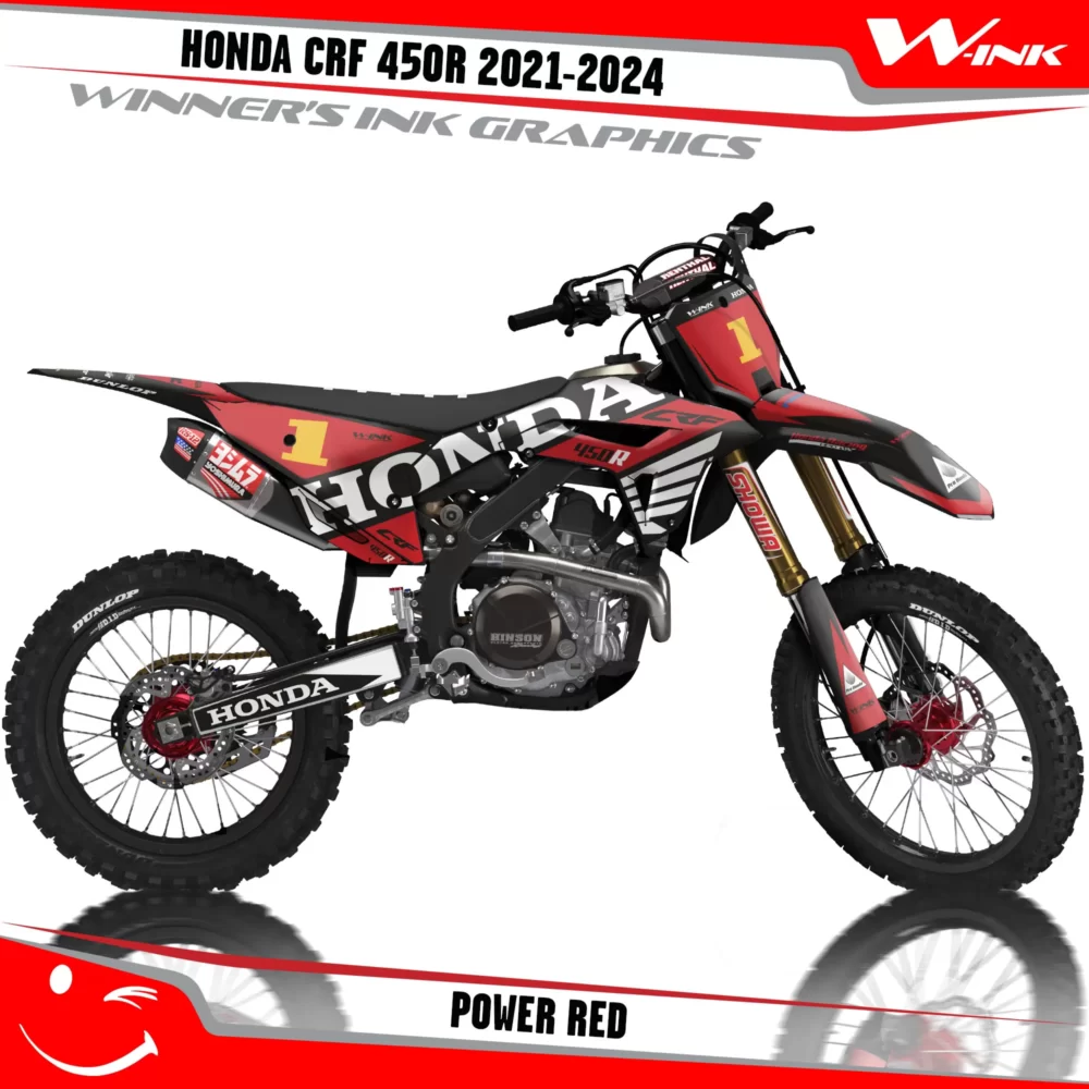HONDA-CRF-250R-2022-450R-2021-graphics-kit-and-decals-Power-Colourfull-Red