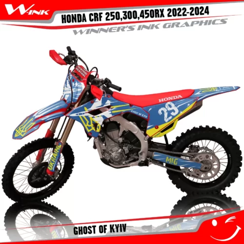 Honda-CRF-250-300-450-RX-2022-2024-graphics-kit-and-decals-Ghost-Of-Kyiv