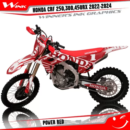 Honda-CRF-250-300-450-RX-2022-2024-graphics-kit-and-decals-Power-White-Red