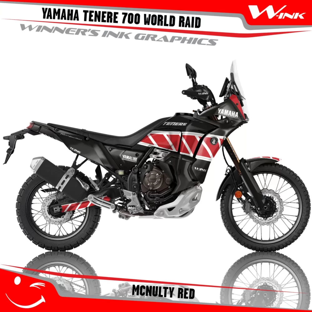 Yamaha-Tenere-700-2022-2023-2024-2025-World-Raid-graphics-kit-and-decals-with-desing-McNulty-Black-Red
